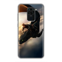 Чехол дракон Беззубик для Xiaomi Redmi Note 9 – Полет Беззубика