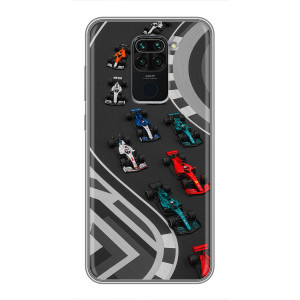 Чохол Формула1 на Xiaomi Redmi Note 9