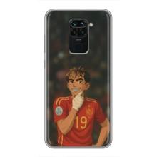 Чохол з футболістом Ламін Ямаль Xiaomi Redmi Note 9 (Ямаль аніме)