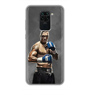 Чехол с картинкой Александр Усик для Xiaomi Redmi Note 9