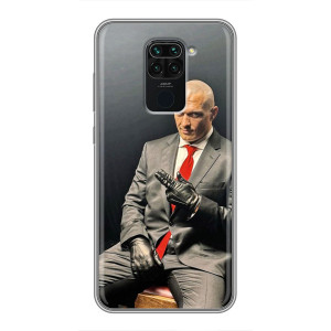 Чехол с картинкой Александр Усик для Xiaomi Redmi Note 9