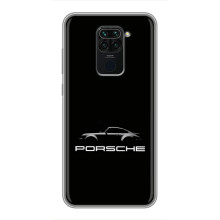 Чехол с авто Порше для Xiaomi Redmi Note 9