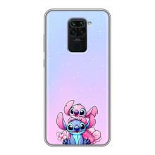 Чехол с рисунком Стич для Xiaomi Redmi Note 9
