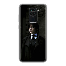 Чехол с дизайном Венздей 2 на Xiaomi Redmi Note 9 – Уэнсдей в костюме