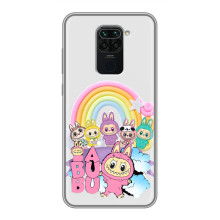 Чохол з Лабубу на Xiaomi Redmi Note 9 (Фон Лабубу)
