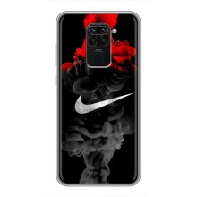 Чехол с логотипом Найк на Xiaomi Redmi Note 9