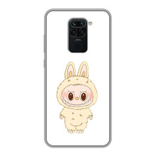 Чехол с принтом Лабубу для Xiaomi Redmi Note 9 – Бежевый Лабубу
