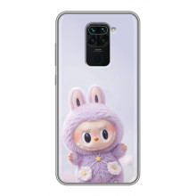 Чехол с принтом Лабубу для Xiaomi Redmi Note 9 – Фиолетовый Лабубу