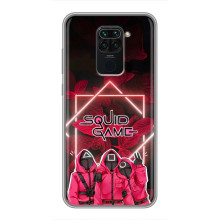 Чехол Гра в кальмара для Xiaomi Redmi Note 9 – Игра в кальмара 2