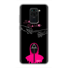 Чехол Гра в кальмара для Xiaomi Redmi Note 9 – Охранник