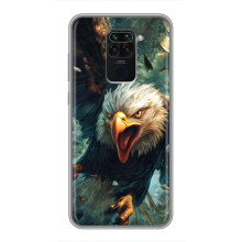 Чехол с картинкой «Хищники» для Xiaomi Redmi Note 9 – Орёл