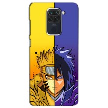 Купить Чехлы на телефон с принтом Anime для Редми Нот 9 – Naruto Vs Sasuke