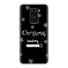 Різдвяні, Святкові Чохли для Сяомі Редмі Нот 9 (Christmas loading)