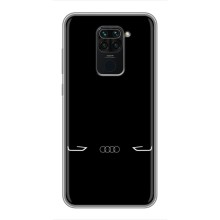 Силіконовий бампер з картинкою машини на Xiaomi Redmi Note 9 (Сілует Audi)