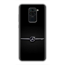 Силіконовий бампер з картинкою машини на Xiaomi Redmi Note 9 (Mercedes)