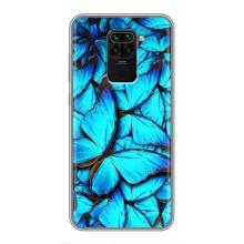 Силіконовий бампер з картинкою звірів для Xiaomi Redmi Note 9 (Крила метеликів)