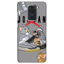 Силиконовый Чехол Nike Air Jordan на Редми Нот 9 – Air Jordan