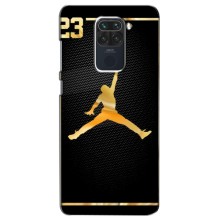 Силиконовый Чехол Nike Air Jordan на Редми Нот 9 – Джордан 23