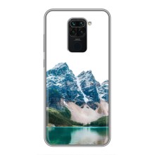 Силиконовый чехол с КАРТИНКАМИ лето для Xiaomi Redmi Note 9 (AlphaPrint) (Гори)