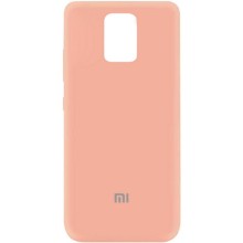 Силіконовий чохол Silicone Cover My Color Full Protective (A) для Xiaomi Redmi Note 9s/Note 9 Pro/Note 9 Pro Max – Рожевий