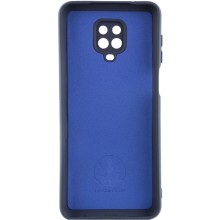 Чехол Silicone Cover Lakshmi Full Camera (A) для Xiaomi Redmi Note 9s / Note 9 Pro / Note 9 Pro Max – Синий