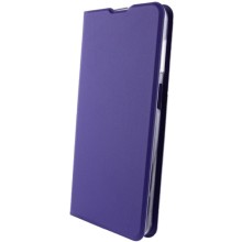 Кожаный чехол книжка GETMAN Elegant (PU) для Xiaomi Redmi Note 9s / Note 9 Pro / Note 9 Pro Max – Фиолетовый