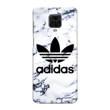Чехлы Адидас для Xiaomi Redmi Note 9S (AlphaPrint) (Адидас на мраморе)