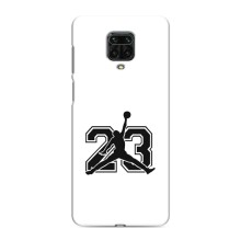 Чехлы для Xiaomi Redmi Note 9S - с картинкой JORDAN (AlphaPrint) (Jordan 23)