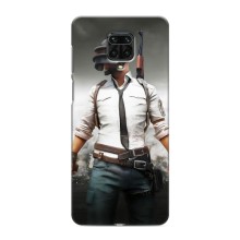Чохол з картинкою "Герой Pubg" на Xiaomi Redmi Note 9S (Пабг)