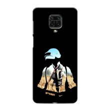 Чохол з картинкою "Герой Pubg" на Xiaomi Redmi Note 9S (Пубг мен)