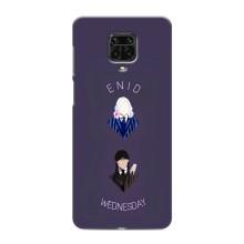 Чехлы Венсдей на Xiaomi Redmi Note 9S Уэнсдей (AlphaPrint) (Уэнздей и подруга)
