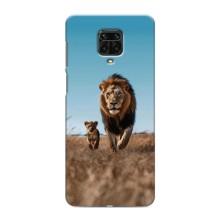 Чохол Король лев на Ксяомі Редмі Ноут 9S – Мусафа і Сімба