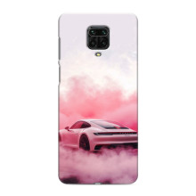 Чохол з авто Порше для Xiaomi Redmi Note 9S – Рожевий Порше