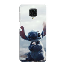 Чохол з малюнком Стіч для Xiaomi Redmi Note 9S – Стіч з квіткою