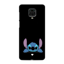 Чохол з принтом Стіч на Xiaomi Redmi Note 9S – Стіч на чорному