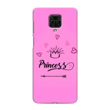 Дівчачий Чохол для Xiaomi Redmi Note 9S (Для принцеси)