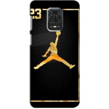 Силиконовый Чехол Nike Air Jordan на Редми Нот 9с (Джордан 23)