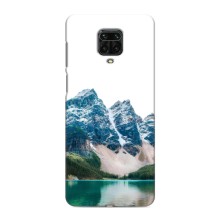 Силиконовый чехол с КАРТИНКАМИ лето для Xiaomi Redmi Note 9S (AlphaPrint) (Гори)