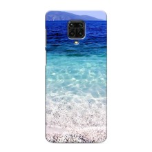 Силиконовый чехол с КАРТИНКАМИ лето для Xiaomi Redmi Note 9S (AlphaPrint) (Море)