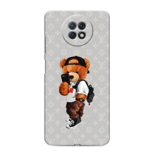 Брендновые Чехлы для Xiaomi Redmi Note 9T - (PREMIUMPrint) (Мишка Луи)