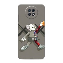 Чехлы для Xiaomi Redmi Note 9T - Bearbrick Louis Vuitton (PREMIUMPrint) (Беарбрик Джордан)