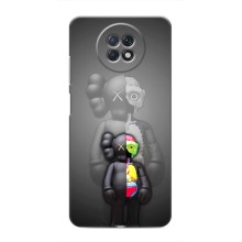 Чехлы для Xiaomi Redmi Note 9T - Bearbrick Louis Vuitton (PREMIUMPrint) (Тело Bearbrick)