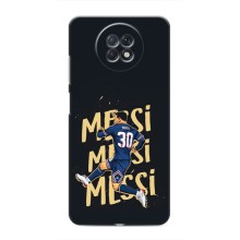 Чехлы для Xiaomi Redmi Note 9T (Leo чемпион) (AlphaPrint) (Messi ПСЖ)