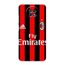 Чехлы для Xiaomi Redmi Note 9T (VPrint) - Футбольные клубы (Milan)