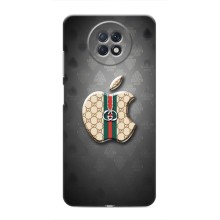 Чехлы ГУЧЧИ для Сяоми Редми Ноут 9Т (AlphaPrint) (Apple gucci)