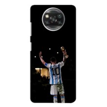 Чехлы Лео Месси Аргентина для Xiaomi Redmi Note 9T (Лео Чемпион)