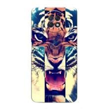 Чехлы с изображением разных животных для Xiaomi Redmi Note 9T (Яркий Тигр)