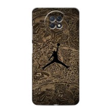 Чехлы для Xiaomi Redmi Note 9T - с картинкой JORDAN (AlphaPrint) (Logo Jordan)