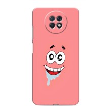 Чехлы с Патриком на Xiaomi Redmi Note 9T (Мордочка Патрика)