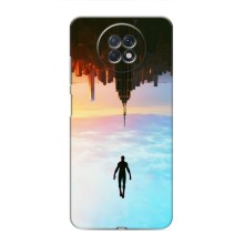 Чехол с человеком пауком для Xiaomi Redmi Note 9T - (AlphaPrint) (Паук человек)